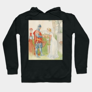 Lisana and Margon by Carl Larsson Hoodie